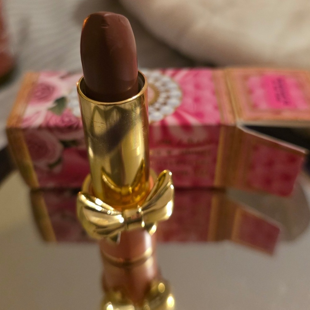 Pat McGrath SatinAllure Lipstick - In The Flesh‎ - Nude Rose - Swatched/Like New